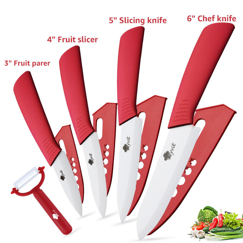 Zirconia White Ceramic Blade Cooking Tool Peeler