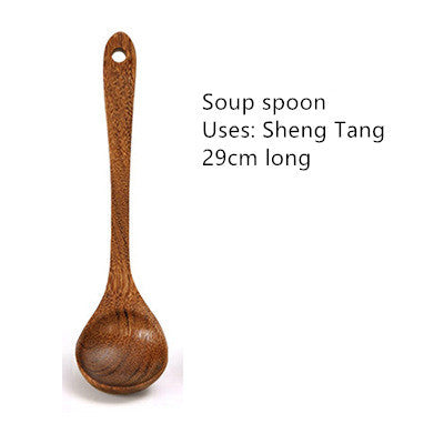 Non-stick cooking special wooden spatula