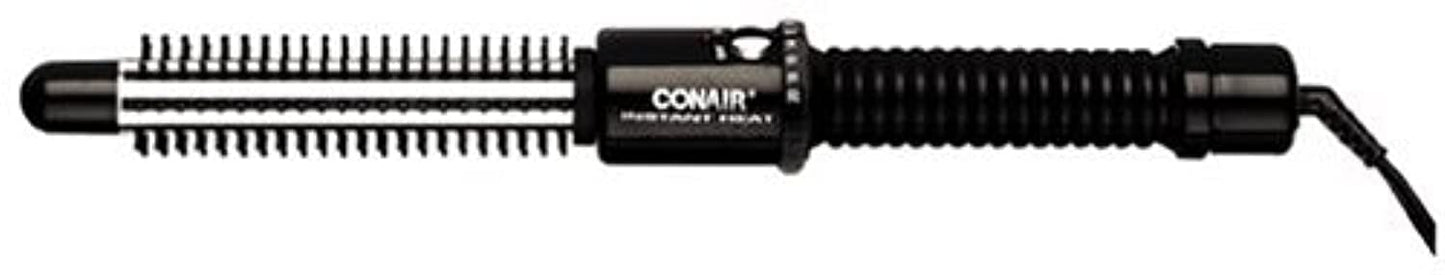 Conair Instant Heat Curling Iron Brush, 3/4-Inch Barrel - For Use On Short Hair