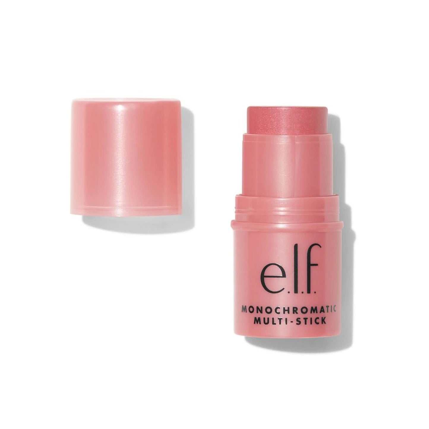 e.l.f. Monochromatic Multi Stick, Travel-Sized Luxuriously Creamy & Blendable Color For Eyes, Lips & Cheeks, Vegan & Cruelty-Free, Glimmering Guava, 0.17 Oz