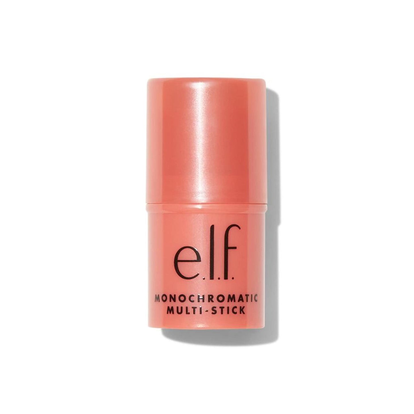 e.l.f. Monochromatic Multi Stick, Travel-Sized Luxuriously Creamy & Blendable Color For Eyes, Lips & Cheeks, Vegan & Cruelty-Free, Glimmering Guava, 0.17 Oz