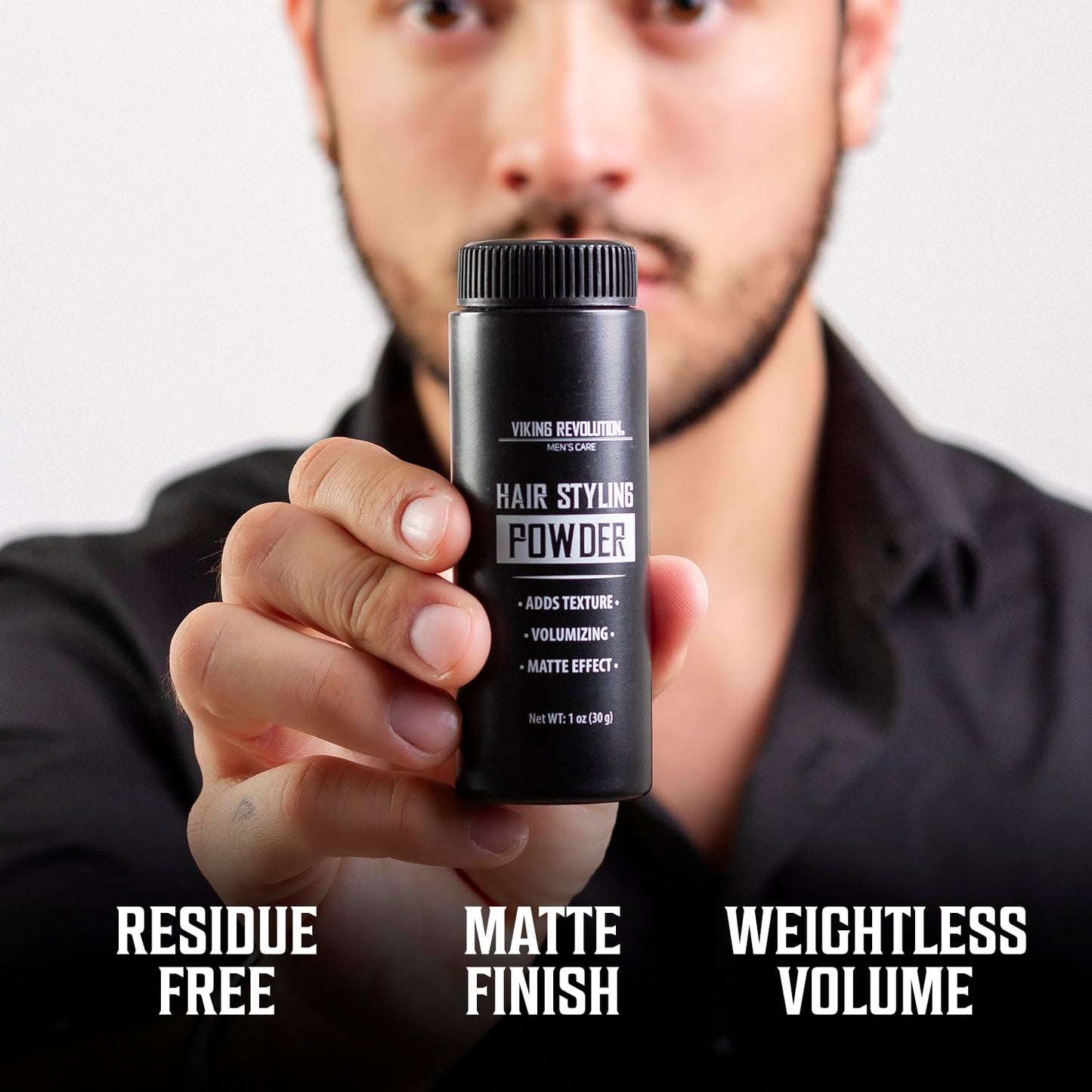 Viking Revolution Sea Salt Spray for Hair Men - Hair Texturizing Spray with Kelp, Aloe Vera and Red Algae Extract - Surf Spray to Add Volume and Texture Sea Salt Spray for Men Beach Hair Spray - 8.8oz