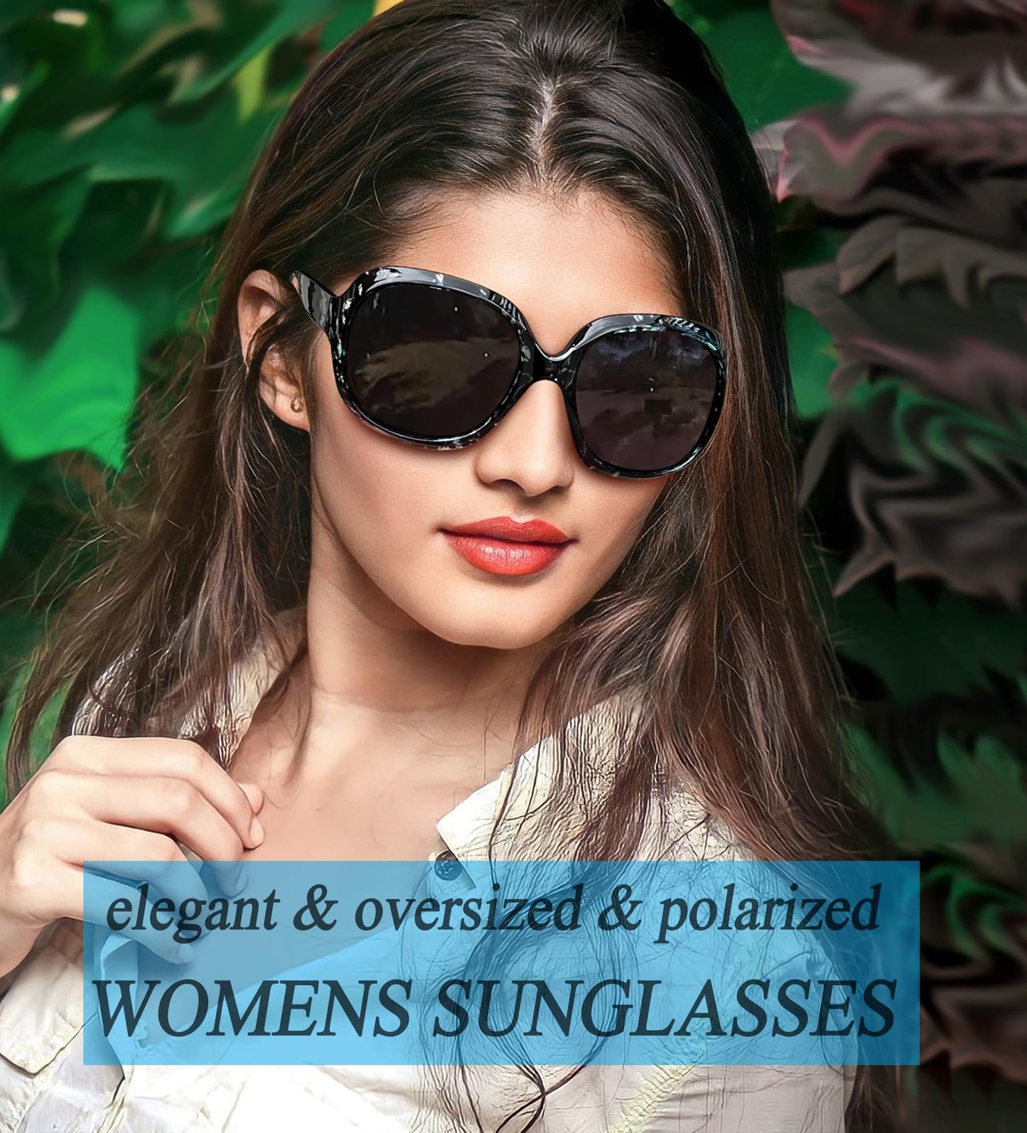 Joopin Oversized Sunglasses Womens Trendy Polarized Large Driving Sun Glasses Ladies UV Protective Big Sunnies Shades