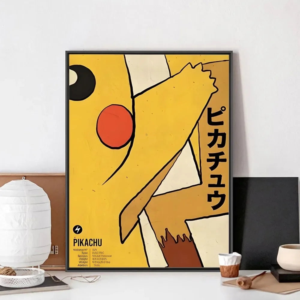 Anime Cartoon Figure Poster No Framed Poster Kraft Club Bar Paper Vintage Poster Wall Art Painting Bedroom Study Stickers