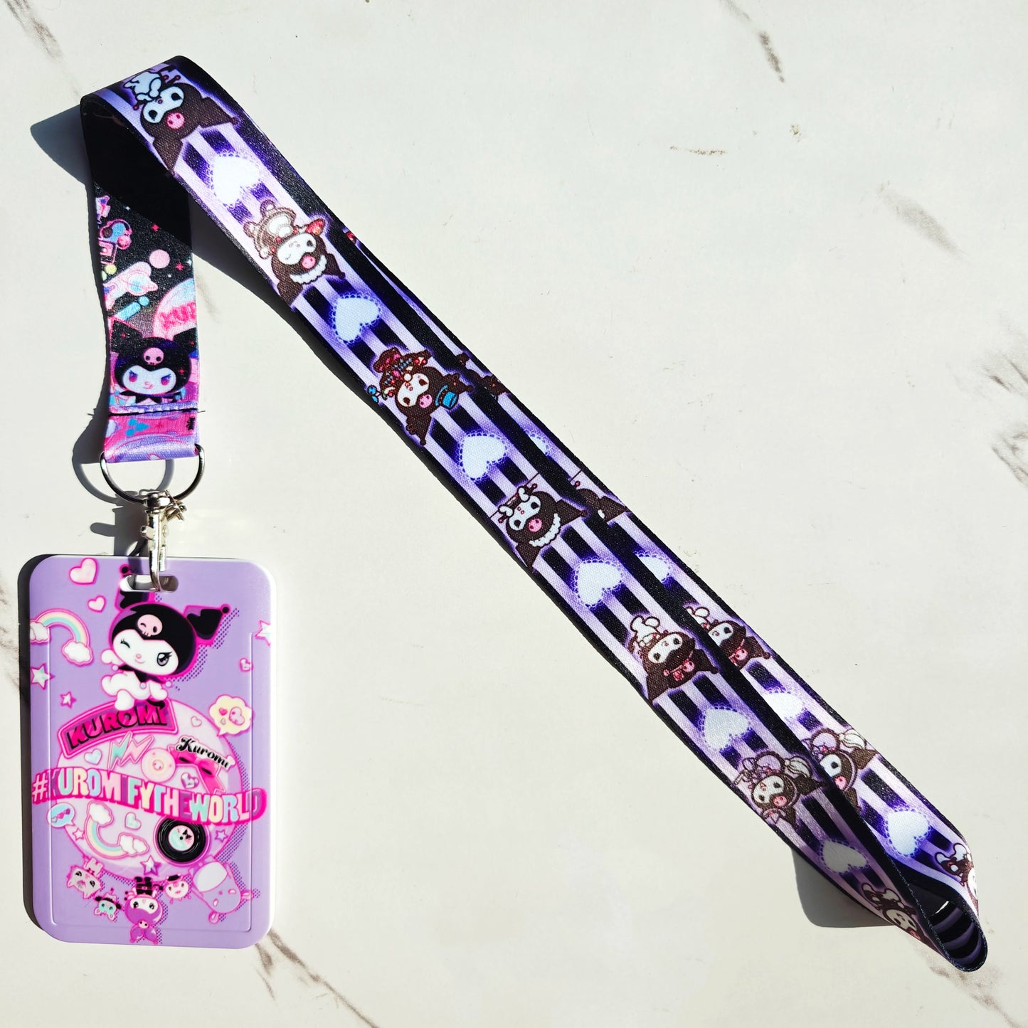 Wholesale Anime Movie  Lanyard For Keys Chain Credit Card Cover Pass Mobile Phone Charm Straps ID Badge Holder Key Accessories