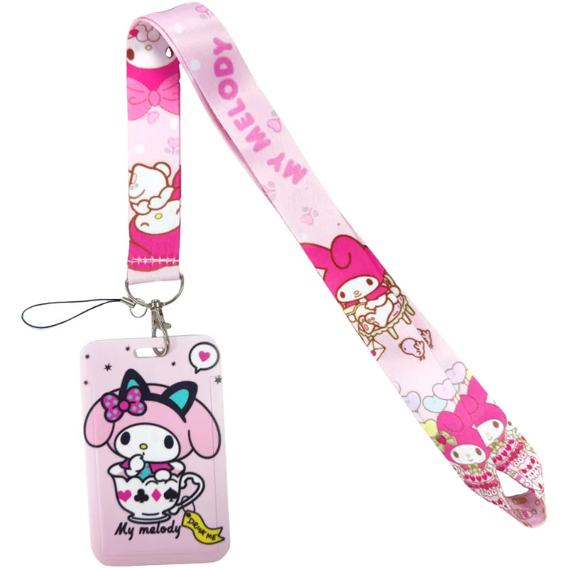 Wholesale Anime Movie  Lanyard For Keys Chain Credit Card Cover Pass Mobile Phone Charm Straps ID Badge Holder Key Accessories