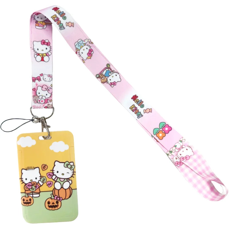 Wholesale Anime Movie  Lanyard For Keys Chain Credit Card Cover Pass Mobile Phone Charm Straps ID Badge Holder Key Accessories