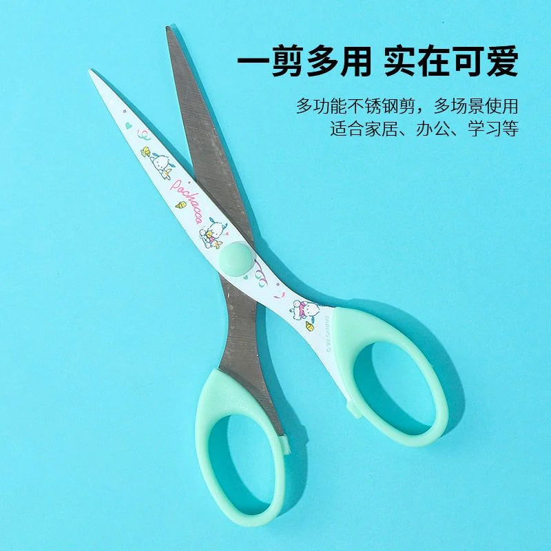 sanrio series Cinnamoroll Pochacco Kuromi My melody scissors cute cartoon male and female students art scissors homework office