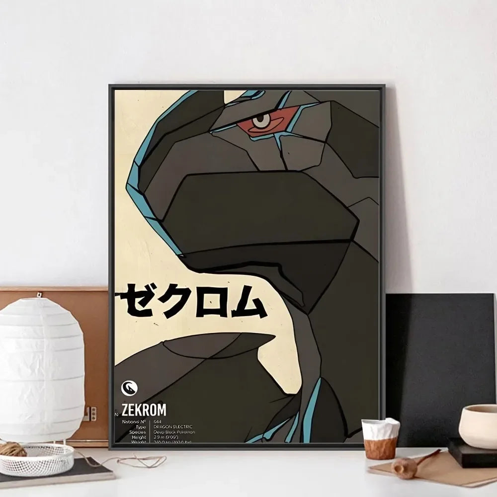 Anime Cartoon Figure Poster No Framed Poster Kraft Club Bar Paper Vintage Poster Wall Art Painting Bedroom Study Stickers