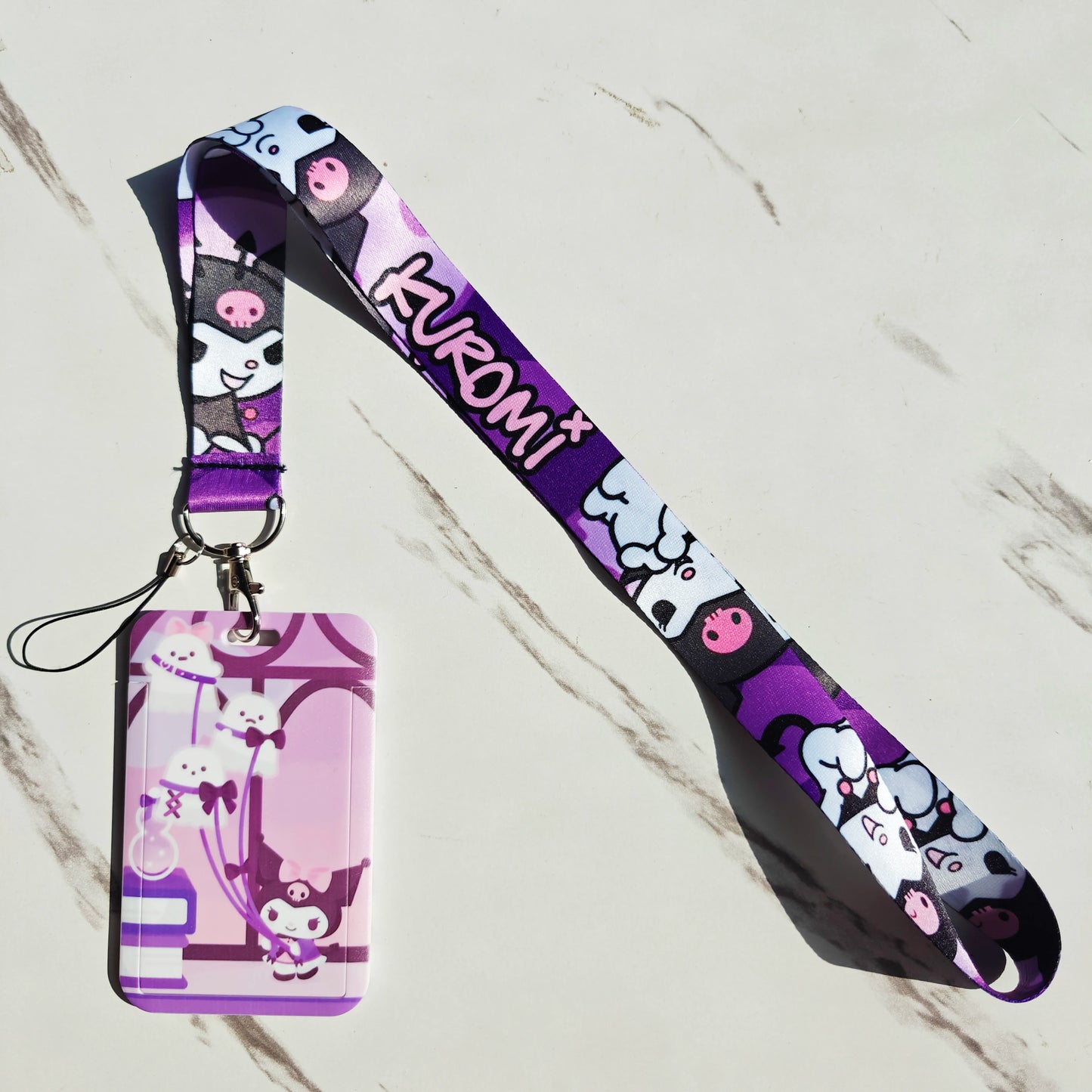 Wholesale Anime Movie  Lanyard For Keys Chain Credit Card Cover Pass Mobile Phone Charm Straps ID Badge Holder Key Accessories