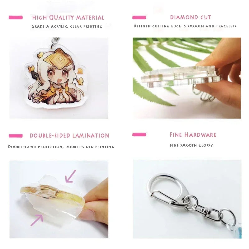 Cute Valorant Game Cat Keychains Gaming Killjoy Val Jett Pendant Keyring for Accessories Bag Key Chain Ring Jewelry Fans Gifts